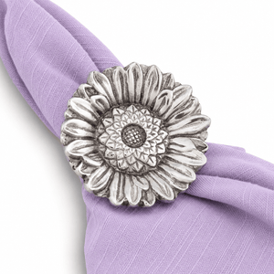 Arthur Court Butterfly Butterfly and Flower Napkin Rings
