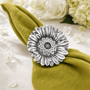Arthur Court Butterfly Butterfly and Flower Napkin Rings