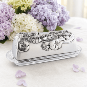 Arthur Court Butterfly Butterfly Butter Dish