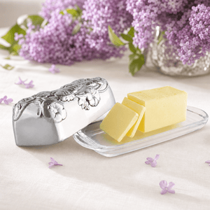 Arthur Court Butterfly Butterfly Butter Dish