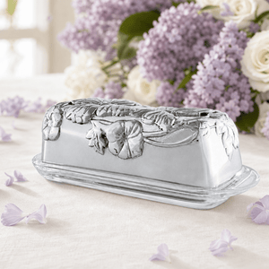 Arthur Court Butterfly Butterfly Butter Dish