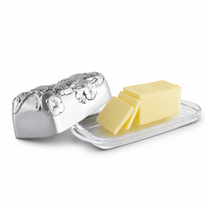 Arthur Court Butterfly Butterfly Butter Dish