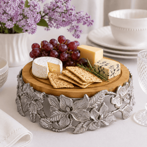 Arthur Court Butterfly Butterfly Cheese Pedestal