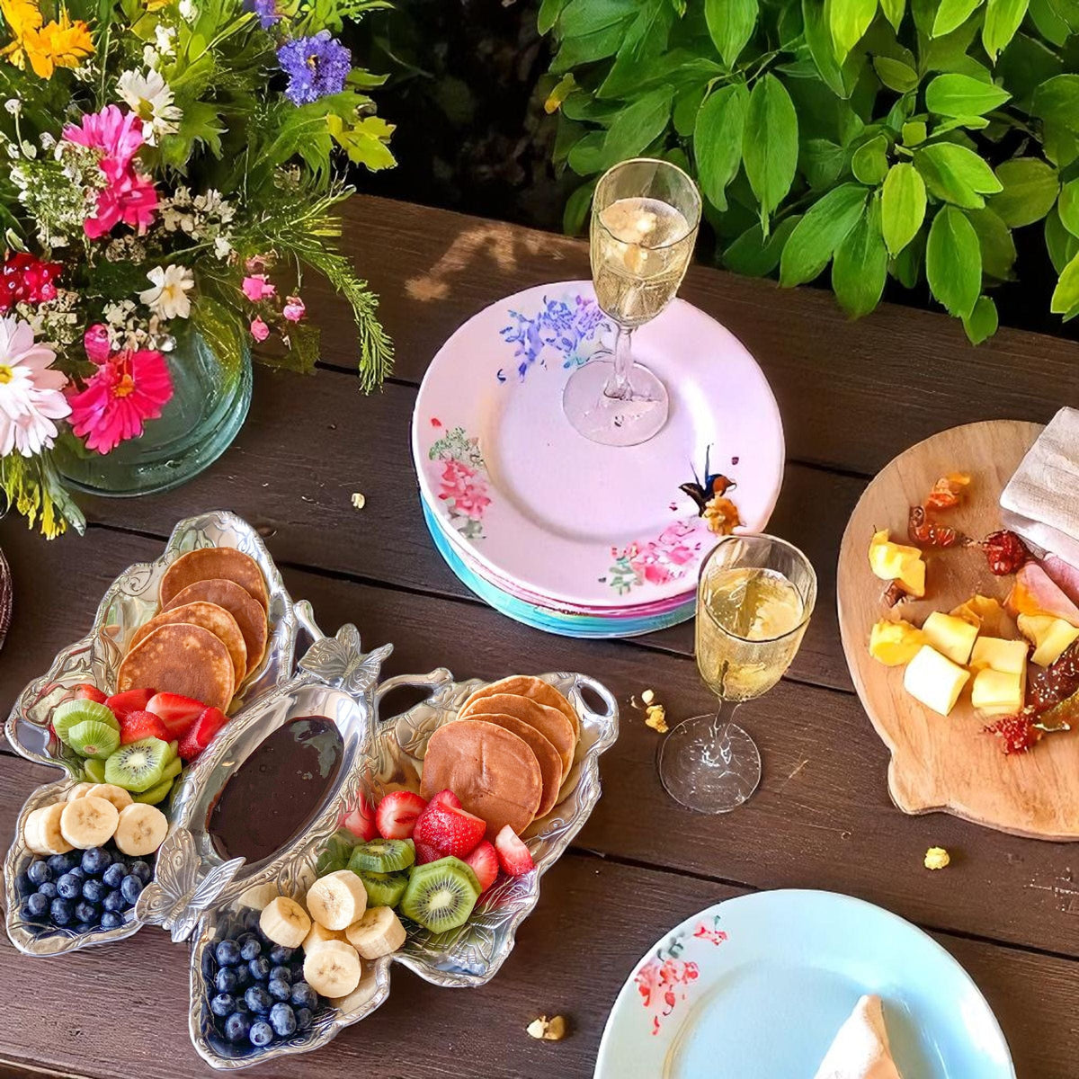 Arthur Court Butterfly Butterfly Chip and Dip