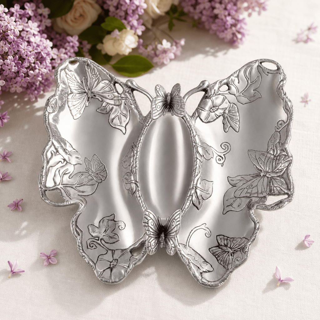Arthur Court Butterfly Butterfly Chip and Dip