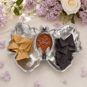 Arthur Court Butterfly Butterfly Chip and Dip
