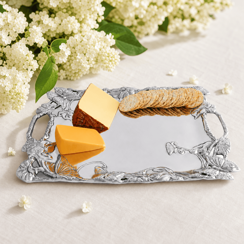 Arthur Court Butterfly Butterfly Clutch Tray
