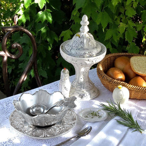 Arthur Court Butterfly Butterfly Condiment Set 3-piece