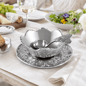 Arthur Court Butterfly Butterfly Condiment Set 3-piece