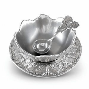 Arthur Court Butterfly Butterfly Condiment Set 3-piece