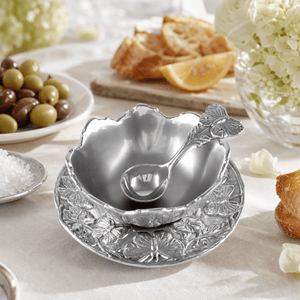 Arthur Court Butterfly Butterfly Condiment Set 3-piece
