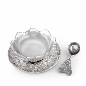 Arthur Court Butterfly Butterfly Condiment Set 3-piece