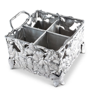 Arthur Court Butterfly Butterfly Flatware Caddy