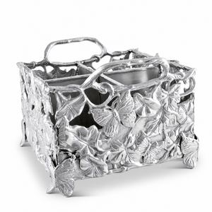 Arthur Court Butterfly Butterfly Flatware Caddy
