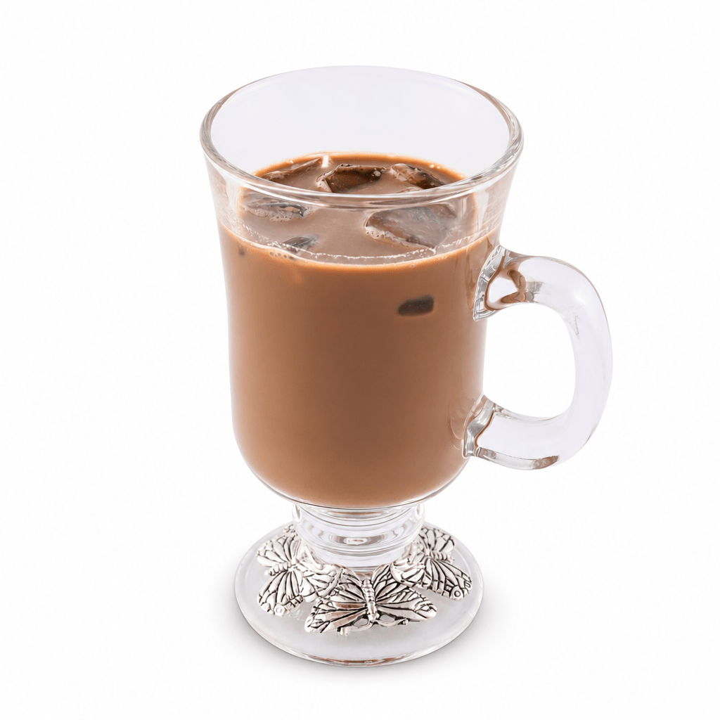 Arthur Court Butterfly Butterfly Glass Mugs