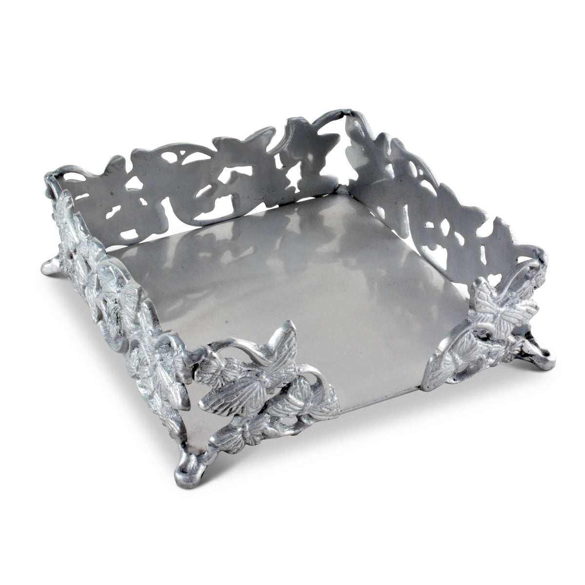 Arthur Court Butterfly Butterfly Luncheon Napkin Box