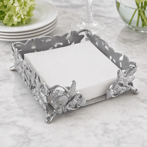 Arthur Court Butterfly Butterfly Luncheon Napkin Box