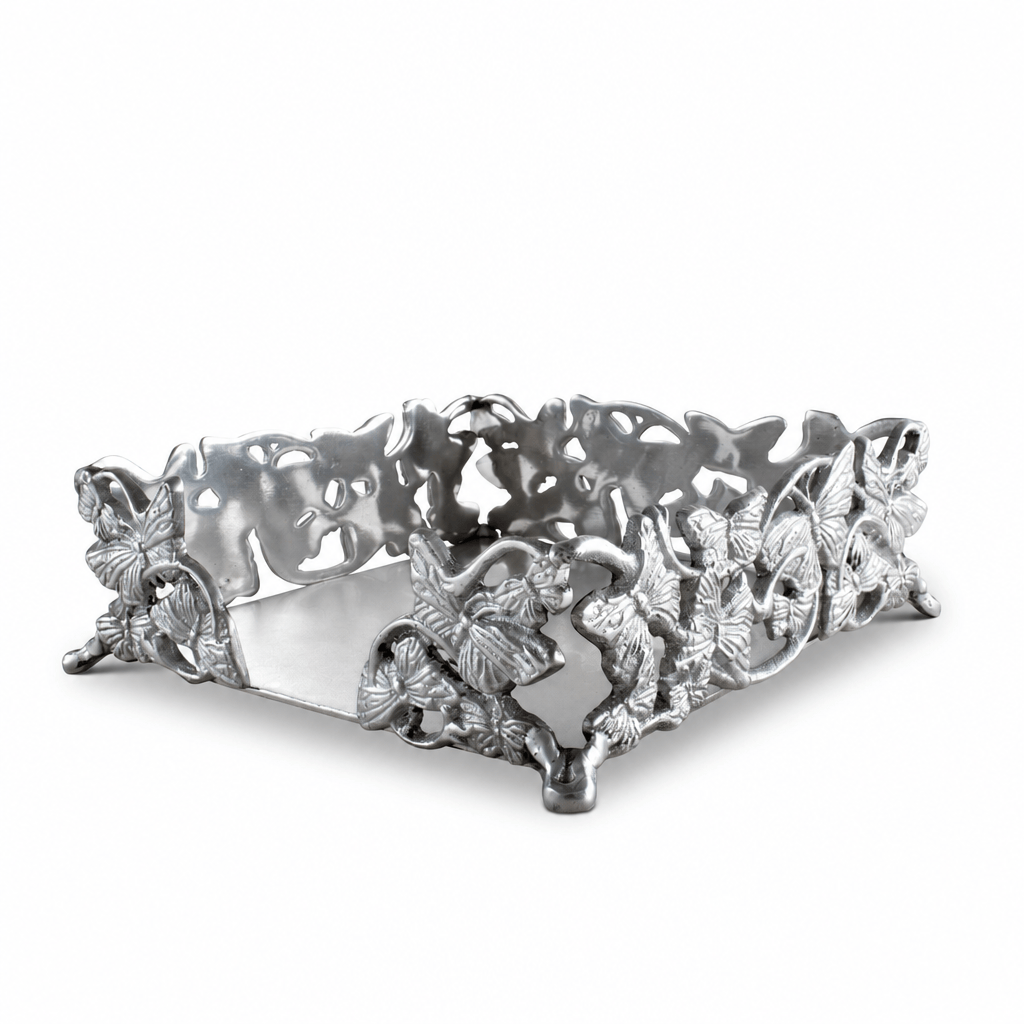 Arthur Court Butterfly Butterfly Luncheon Napkin Box