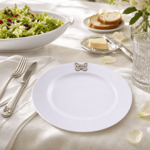 Arthur Court Butterfly Butterfly Melamine Lunch Plates - Set of 4