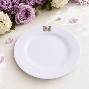 Arthur Court Butterfly Butterfly Melamine Lunch Plates - Set of 4