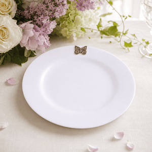 Arthur Court Butterfly Butterfly Melamine Lunch Plates - Set of 4