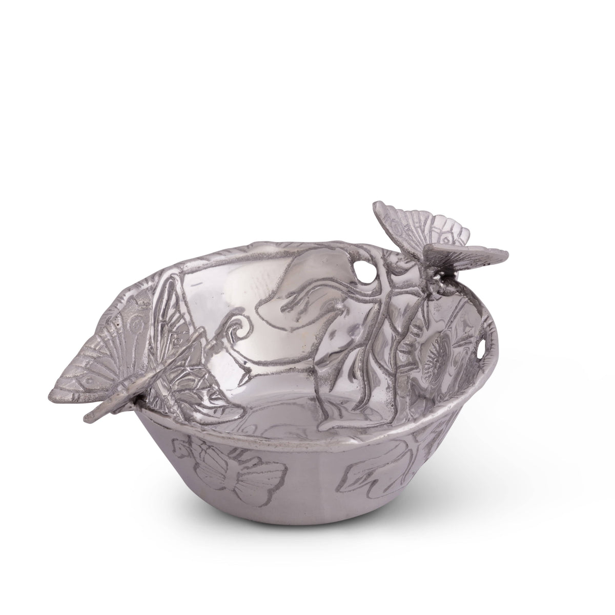 Arthur Court Butterfly Butterfly Nut Bowl