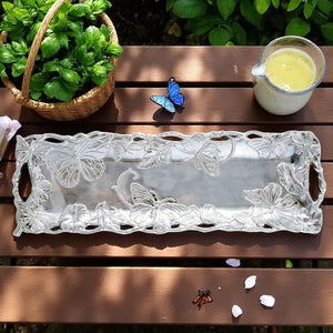 Arthur Court Butterfly Butterfly - Oblong Tray 18 x 6