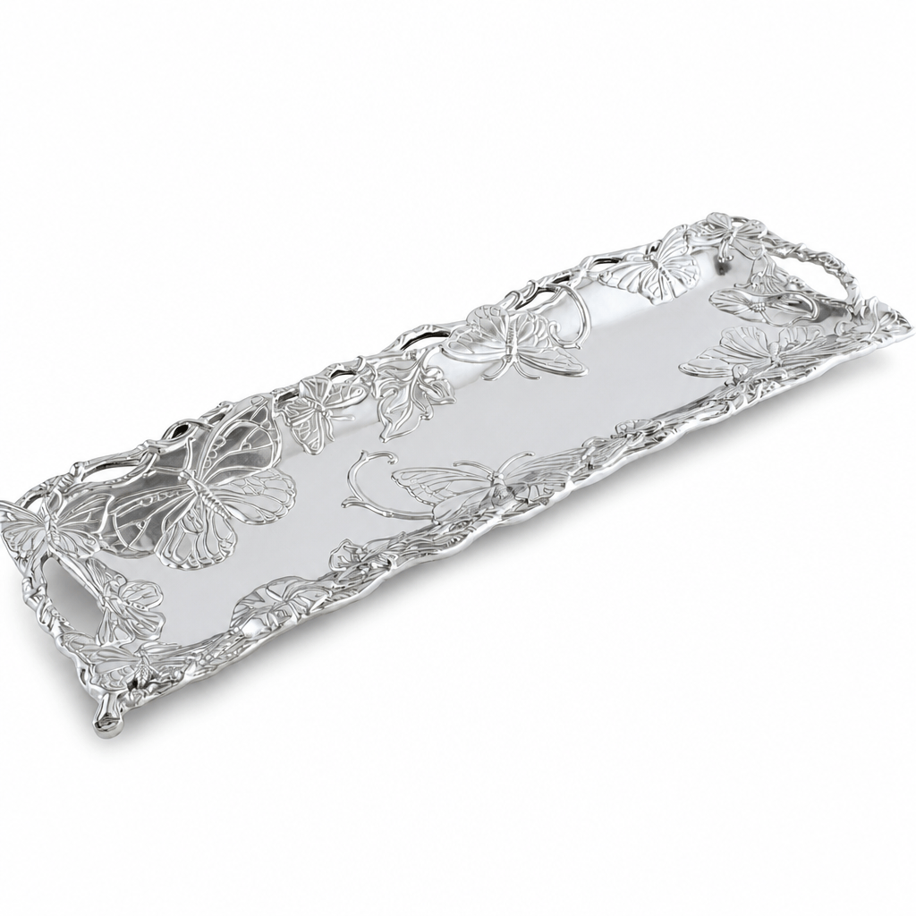 Arthur Court Butterfly Butterfly - Oblong Tray 18 x 6