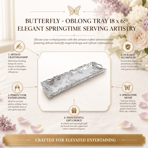 Arthur Court Butterfly Butterfly - Oblong Tray 18 x 6