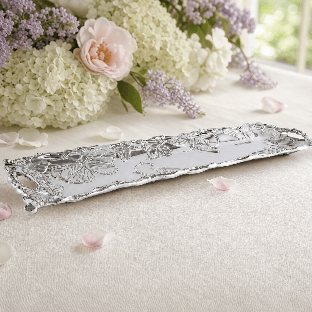 Arthur Court Butterfly Butterfly - Oblong Tray 18 x 6