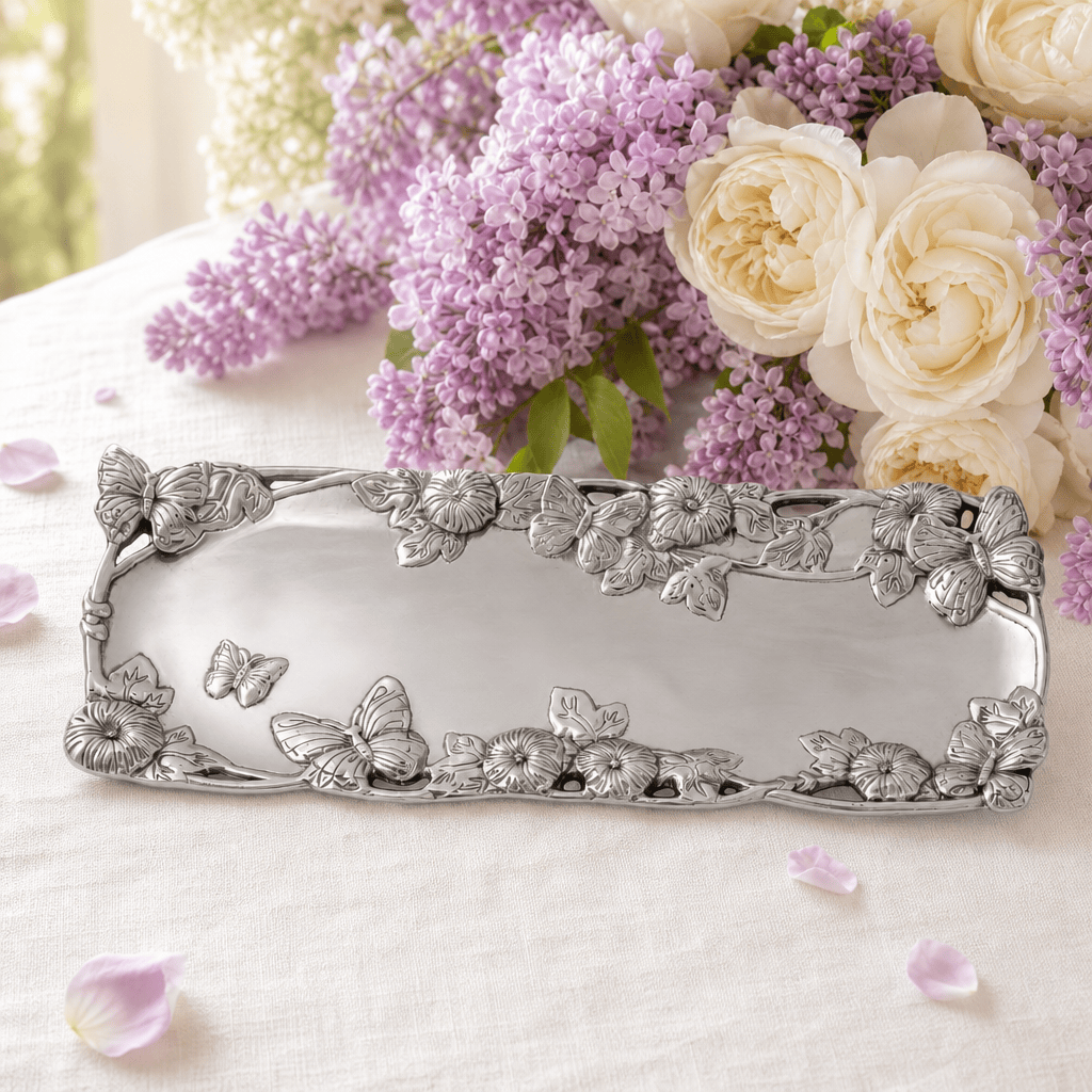 Arthur Court Butterfly Butterfly - Oblong Tray 19 x 7.5