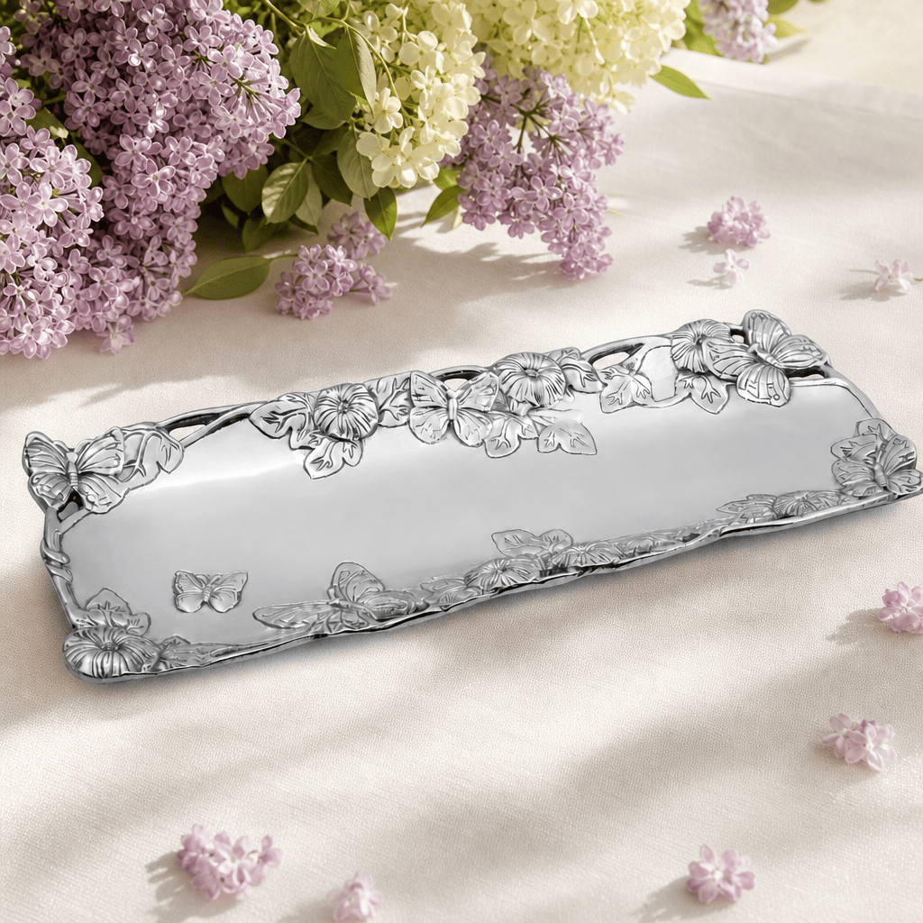 Arthur Court Butterfly Butterfly - Oblong Tray 19 x 7.5