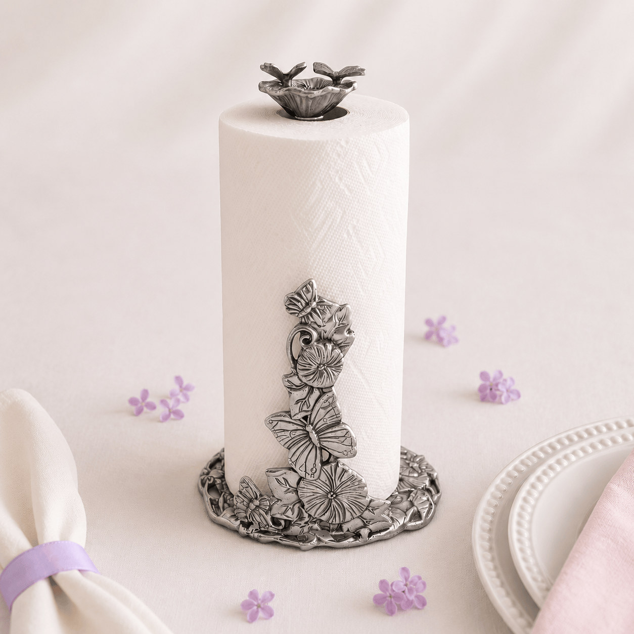 Arthur Court Butterfly Butterfly Paper Towel Holder