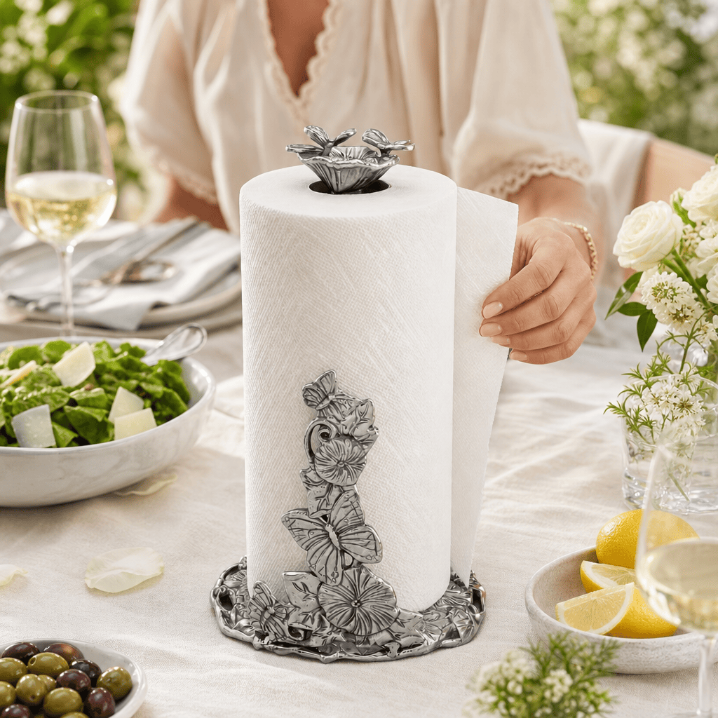 Arthur Court Butterfly Butterfly Paper Towel Holder