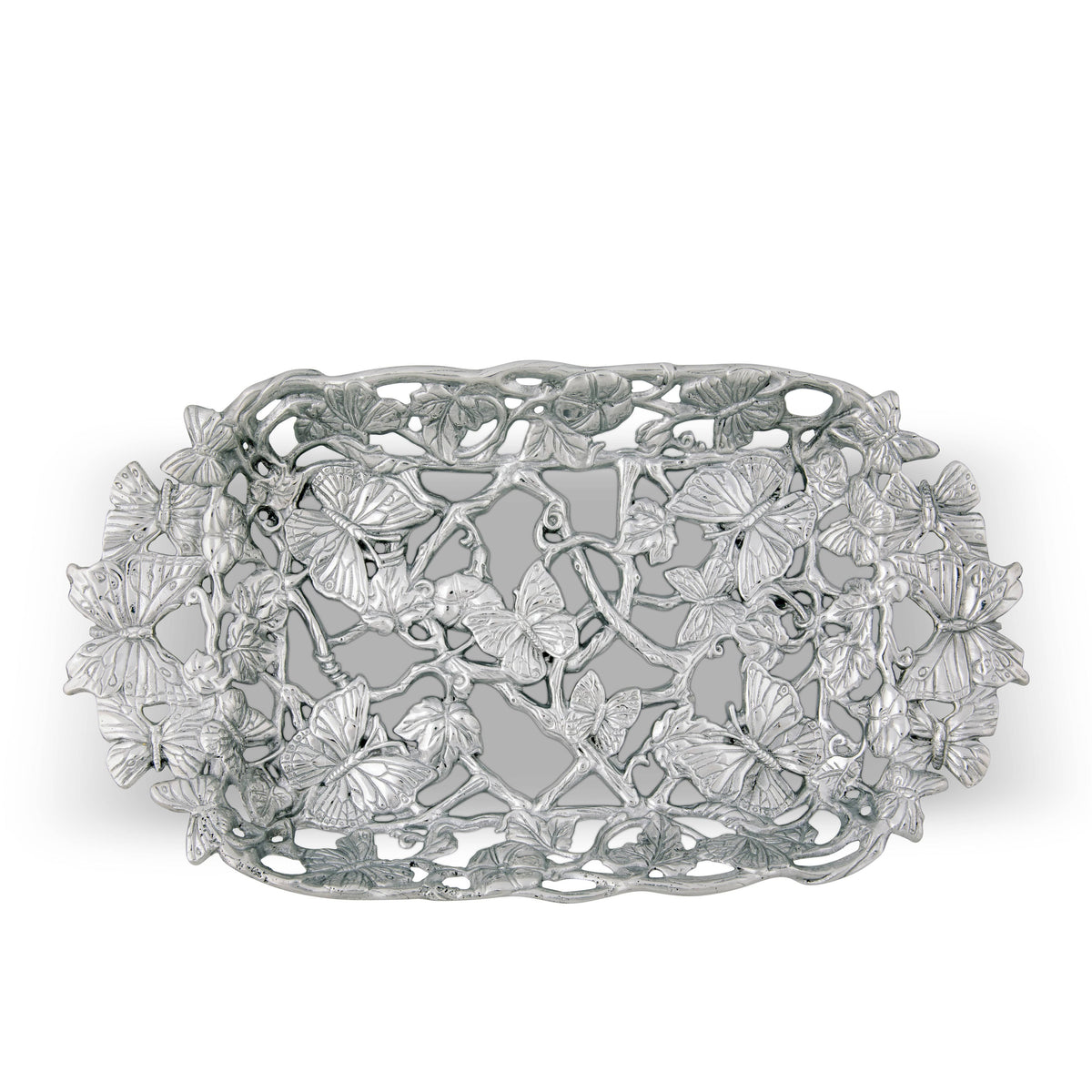 Arthur Court Butterfly Butterfly Pyrex Holder 3qt