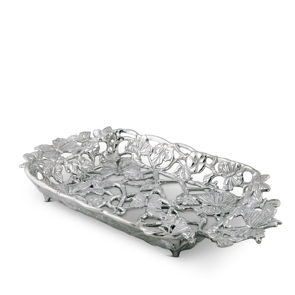 Arthur Court Butterfly Butterfly Pyrex Holder 3qt