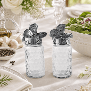 Arthur Court Butterfly Butterfly Salt and Pepper Set