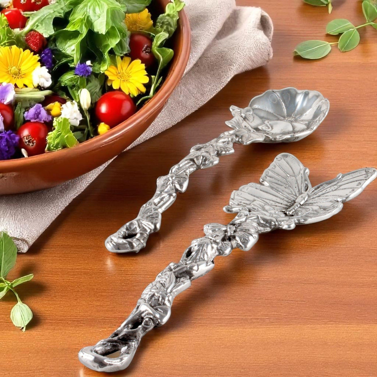 Arthur Court Butterfly Butterfly Serving Set