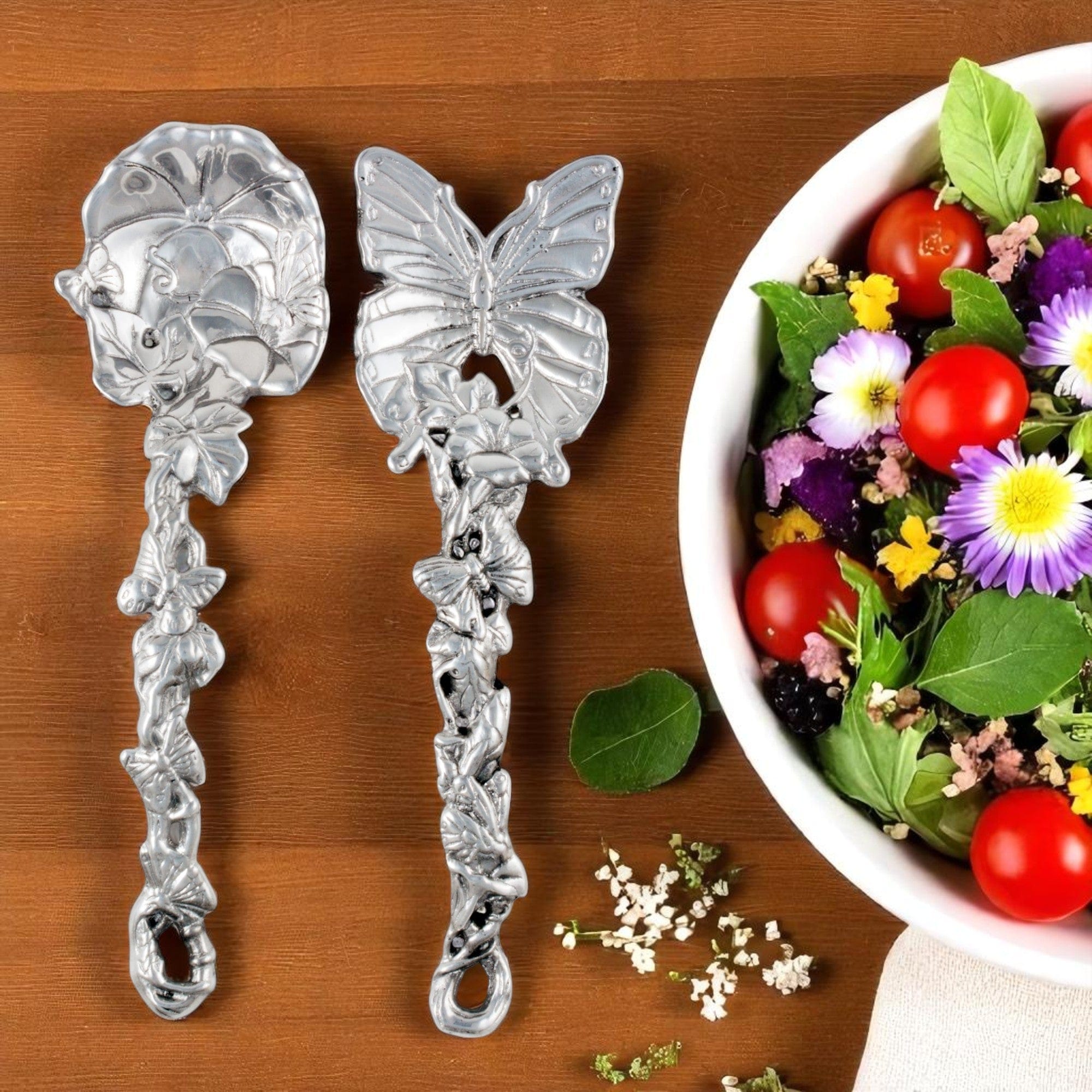 Arthur Court Butterfly Butterfly Serving Set
