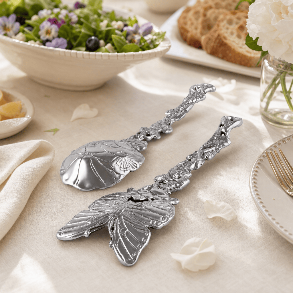 Arthur Court Butterfly Butterfly Serving Set