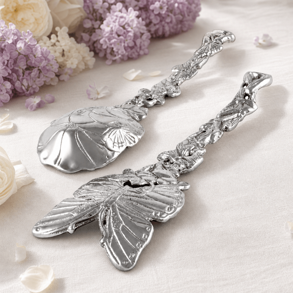 Arthur Court Butterfly Butterfly Serving Set