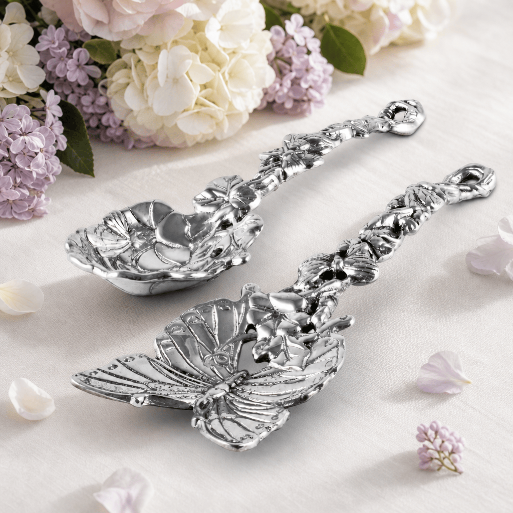 Arthur Court Butterfly Butterfly Serving Set