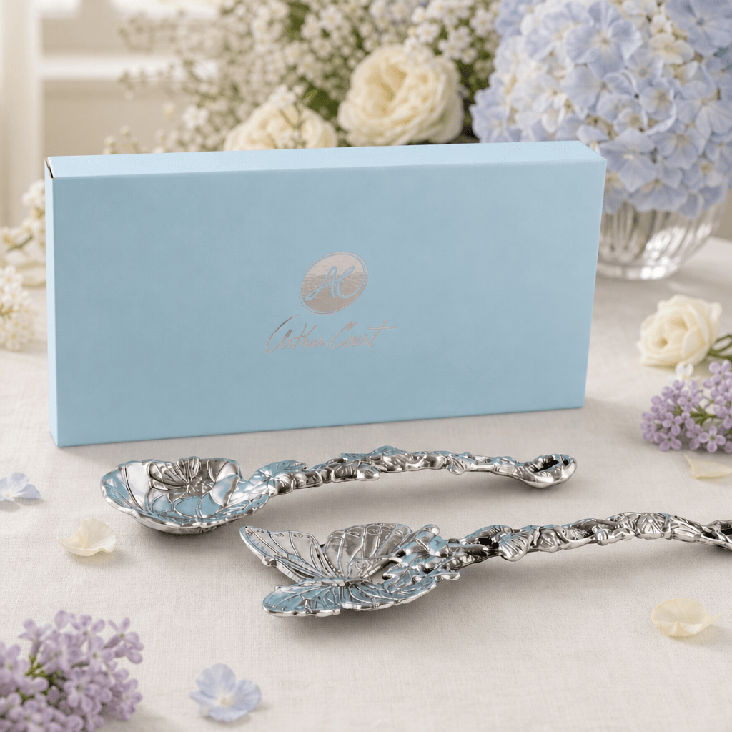 Arthur Court Butterfly Butterfly Serving Set