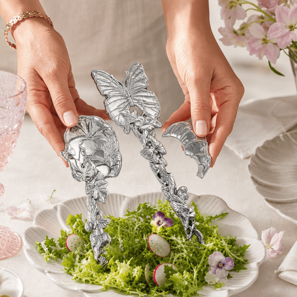 Arthur Court Butterfly Butterfly Serving Set