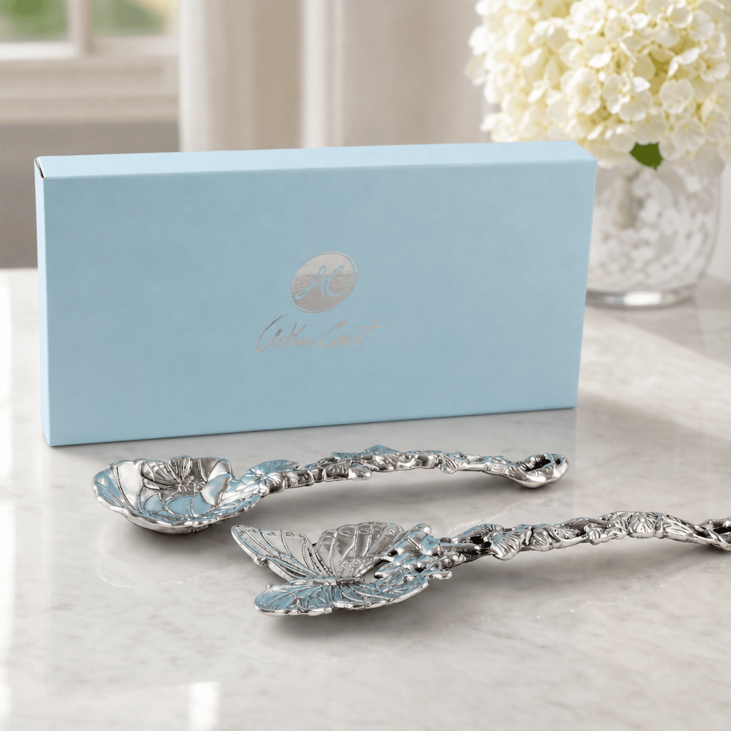 Arthur Court Butterfly Butterfly Serving Set
