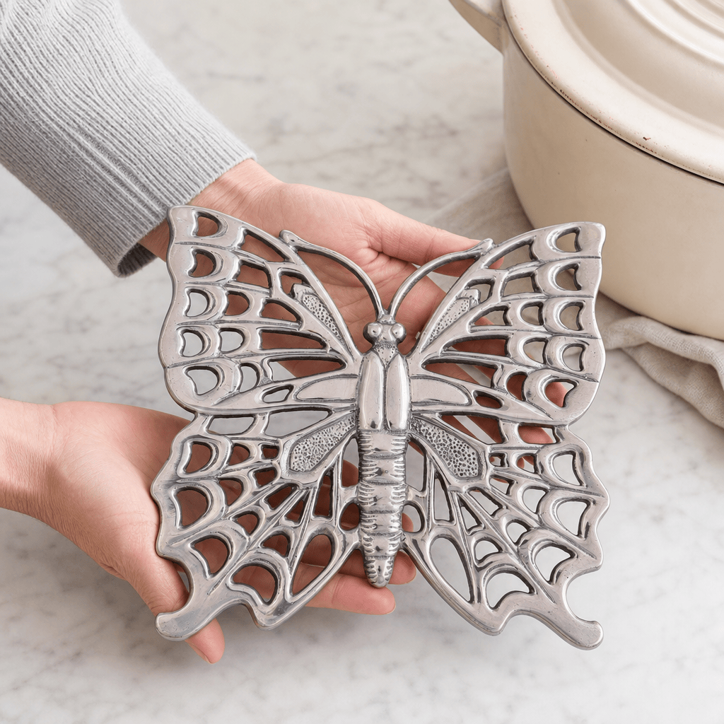 Arthur Court Butterfly Butterfly Trivet