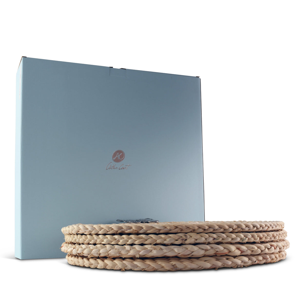 Arthur Court Butterfly Butterfly Twisted Seagrass Placemats - set of 4