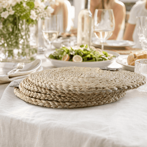 Arthur Court Butterfly Butterfly Twisted Seagrass Placemats - set of 4