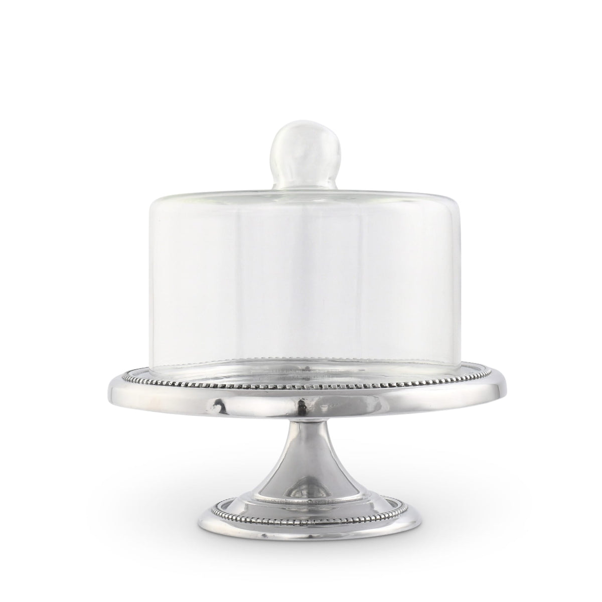 Arthur Court Cake Plate Beaded Small Dessert Stand