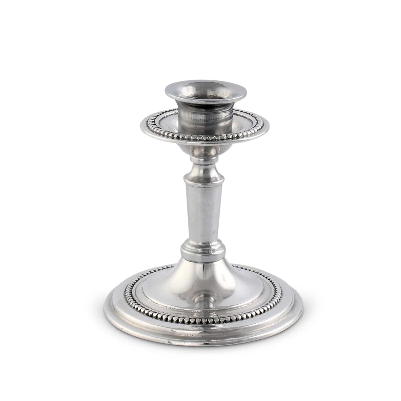 Arthur Court Candlesticks Beaded Candlestick -  Short